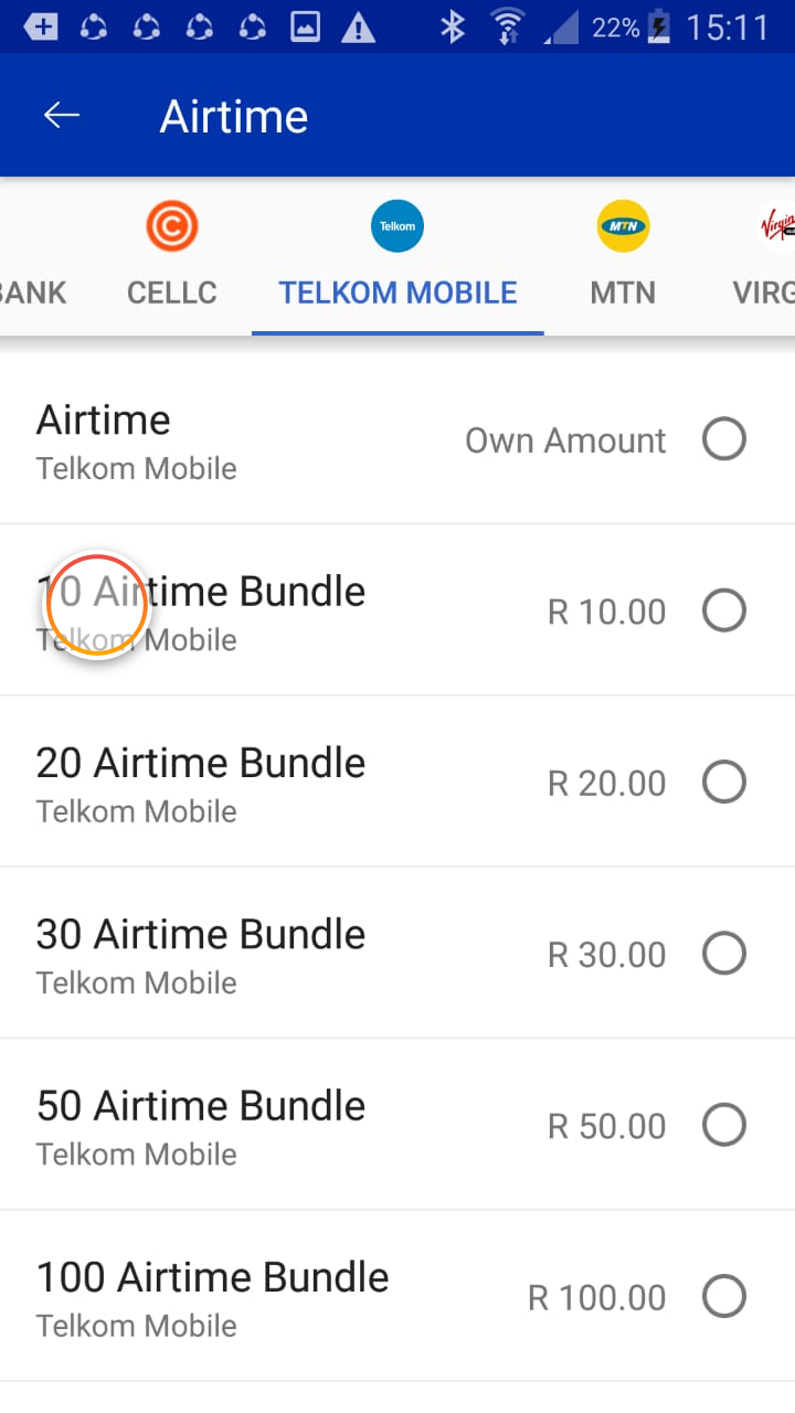 How to buy airtime on the Banking App Standard Bank